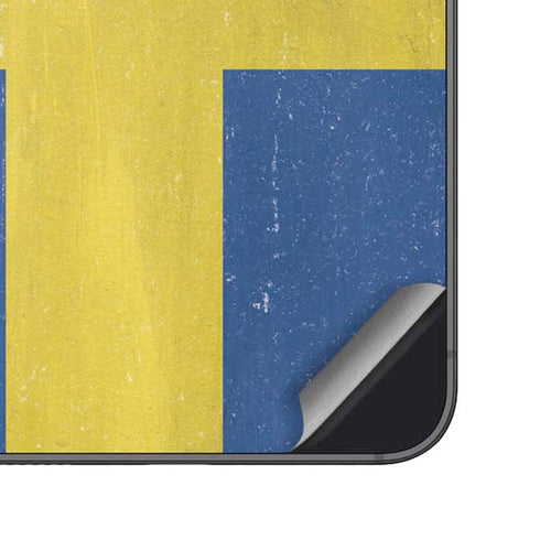 Sweden Flag Distressed Galaxy S23 Skin